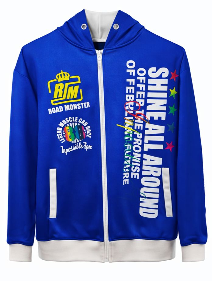 ​ VESTE VINTAGE BLEUE – Taille M