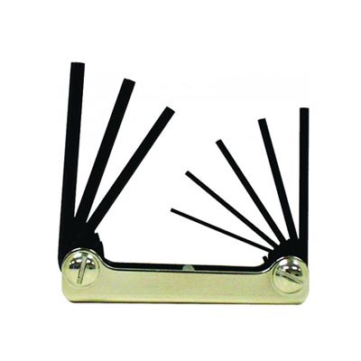 Hex Key Set 8/pc Folding .050&quot;-5/32&quot;