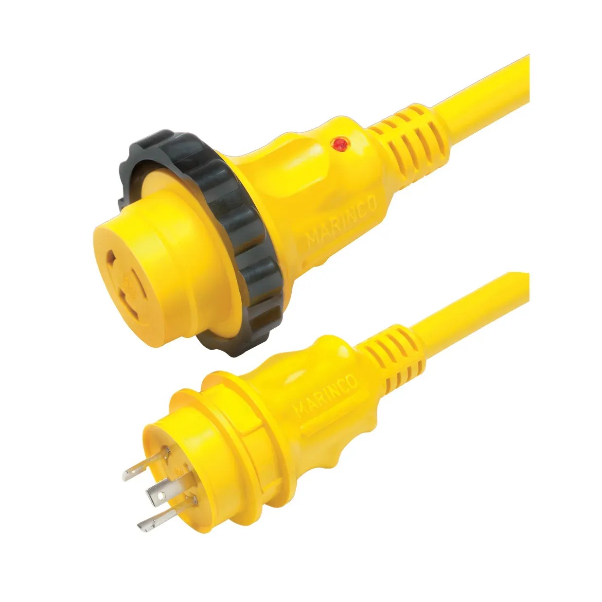 Marinco 30 Amp 125V Power Cord Plus, 50 ft