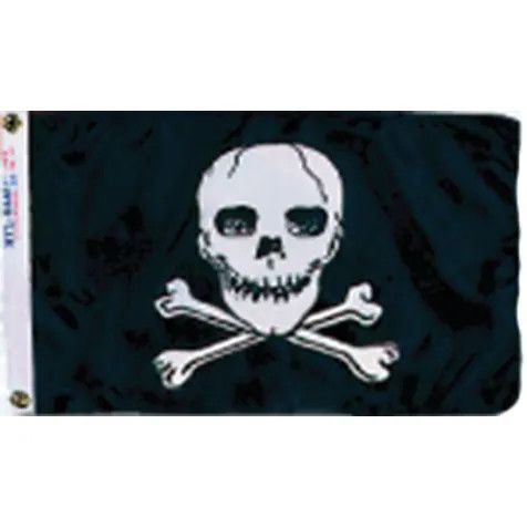 Marine Novelty Jolly Roger Flag (12x18in)