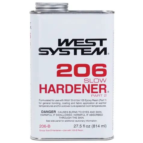 206-B Slow Hardener (Quart)