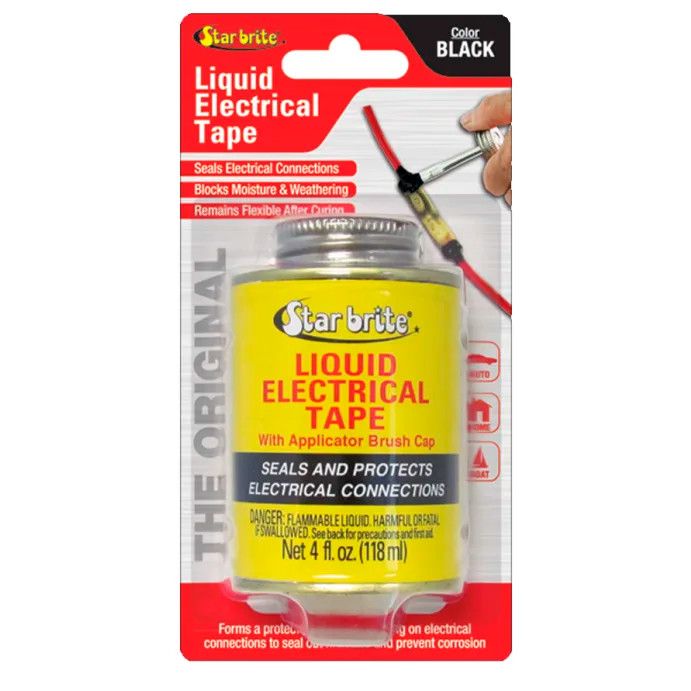 Liquid Electric Tape (Black) - 4 oz.
