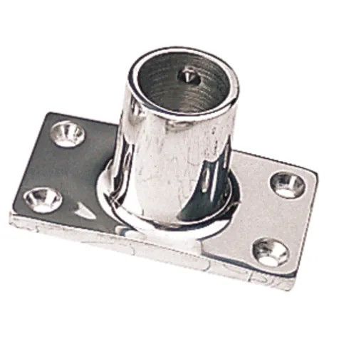 1 Inch Dia 90 Deg Rec Rail Base