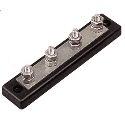 Bus Bar Stud Terminal, 4 x 1/4"-20 - 150 A