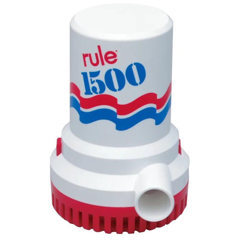 1500 GPH Bilge Pump - 12V Non Automatic