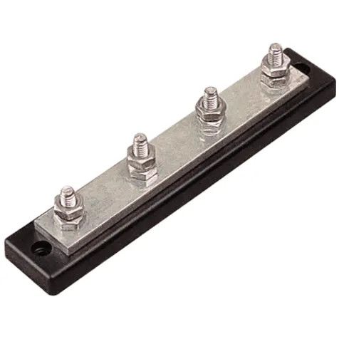 Bus Bar Stud Terminal, 4 x 5/16"-18 - 250 A