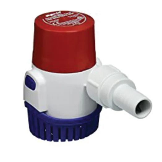 500 GPH Low Voltage Auto Bilge Pump - w/ Electronic Sensing &amp; Check Valve - 12V