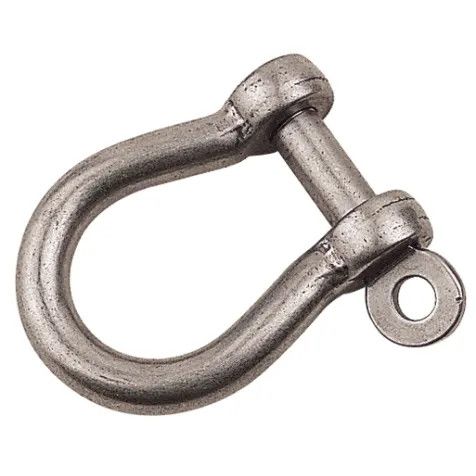 Bow Shackle - Forged 316 SS, 1/4in