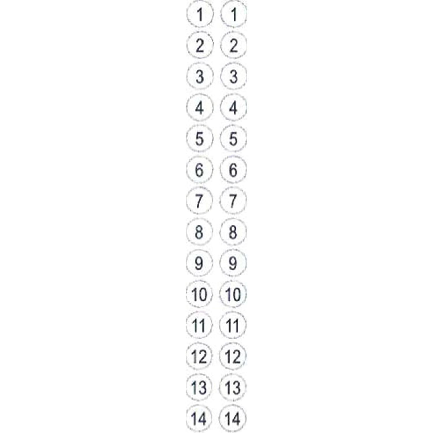 Nash #203 Sailboat Labels - Track No. Labels