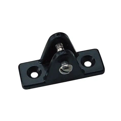 Top Mount Hinge Fittings, Large Deck Hinge (Black)