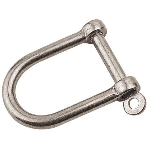 Wide D-Shackle (Sea-Dog), Size: 3/16
