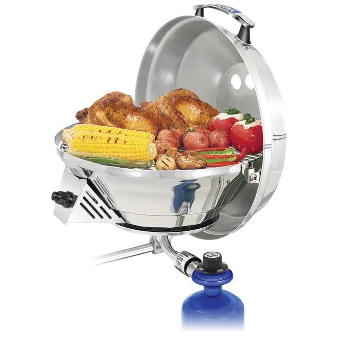 Magma Original Size Marine Kettle 3 Combo Stove &amp; Gas Grill