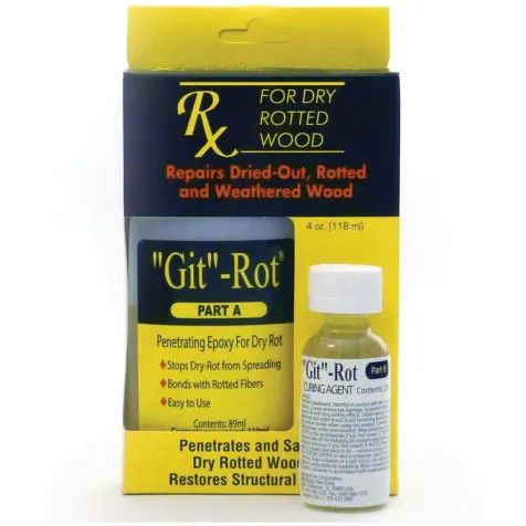 Git-Rot Penetrating Epoxy - 4 oz. Kit