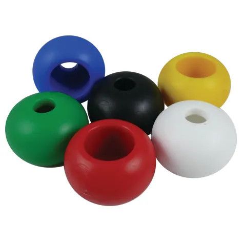 Stopper Tie Ball, 3/8" Line, Red