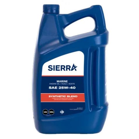25W40 Synthetic Blend Engine Oil, 5 Quarts