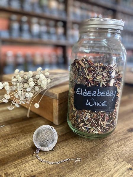 Elderberry Wine Tea*