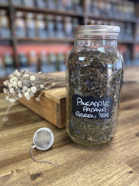 Pineapple Papaya Green Tea 3oz