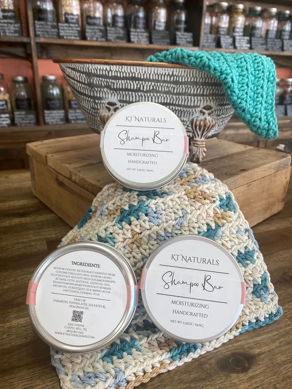 KT Naturals Shampoo Bar