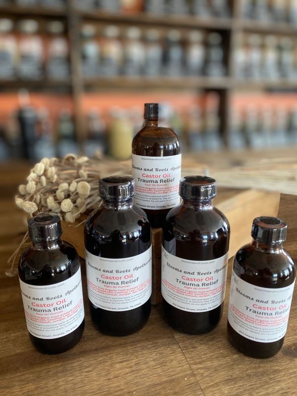 Castor Oil Trauma Relief