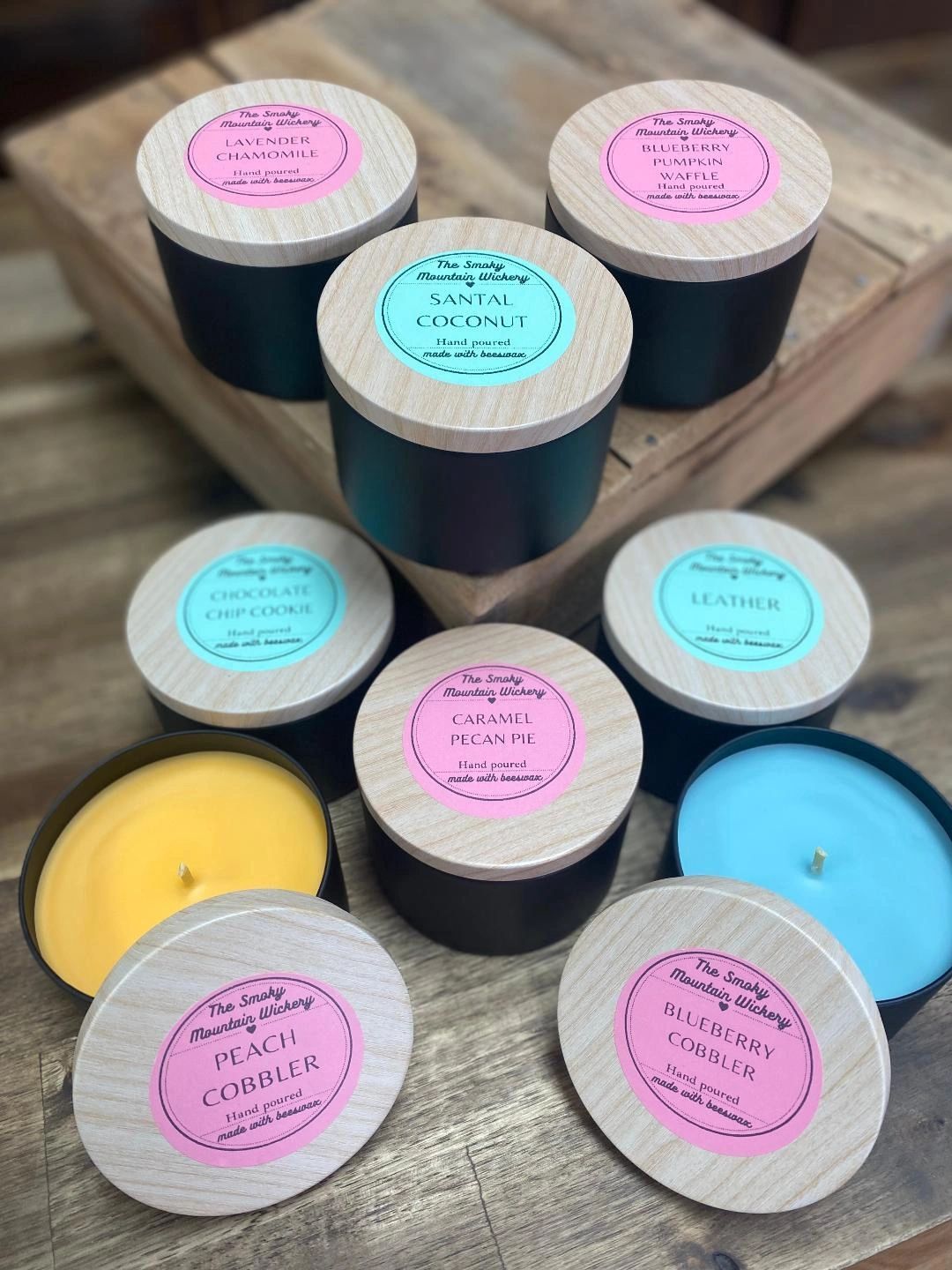 The Smoky Mountain Wickery Candle