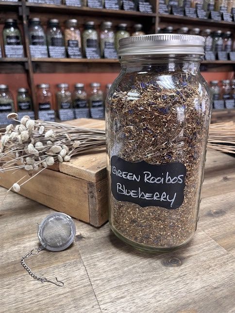 Green Rooibos Blueberry Tea*