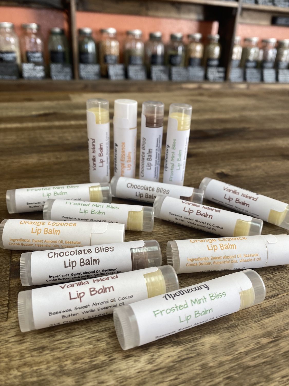 Lip Balm - 4 pack set