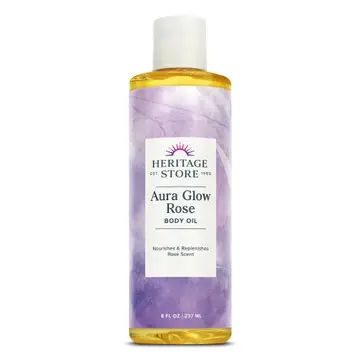 Aura Glow Rose Body Oil 8 oz