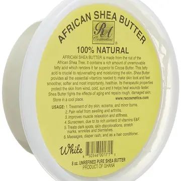 100% African Shea Butter White/Ivory
