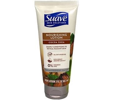 Suave Skin Lotion 3oz Cocoa Shea