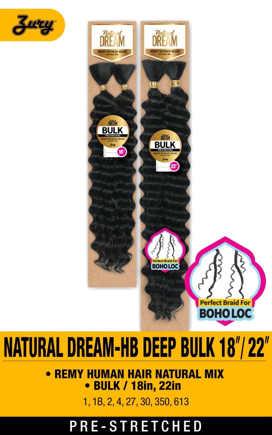 NATURAL DREAM DEEP BULK 22"