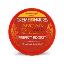 Creme Of Nature Argan Oil Perfect Edges Xtra Hold 2.25oz