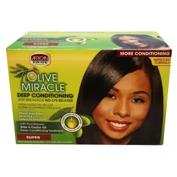 African Pride Om Conditioning Relaxer No Lye Super