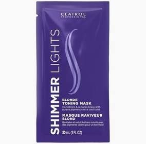 Clairol Shimmer Lights Blonde Toning Mask 1oz