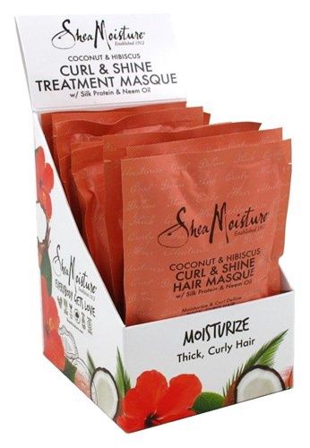 Shea Moisture Coconut&amp;Hibiscus Curl Hair Masque 2oz