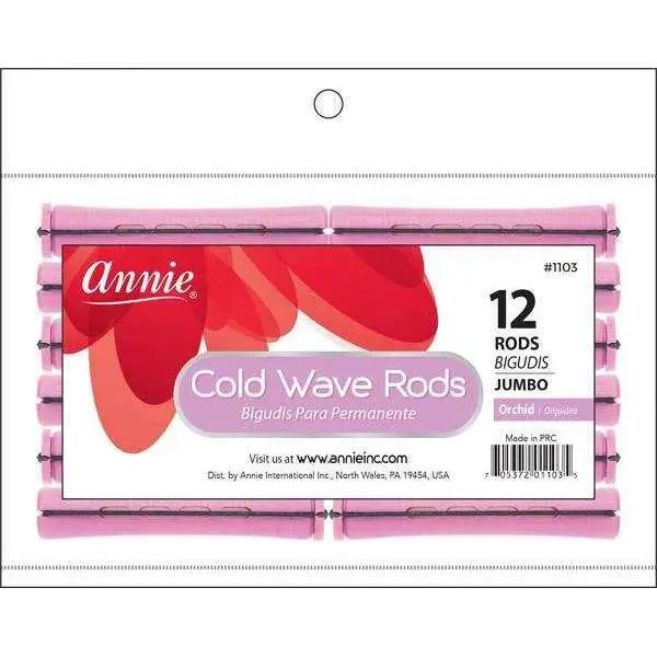 Annie Cold Wave Rods Jumbo 12Ct Orchid