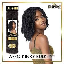 Hh 2x Afro Kinky Bulk 12