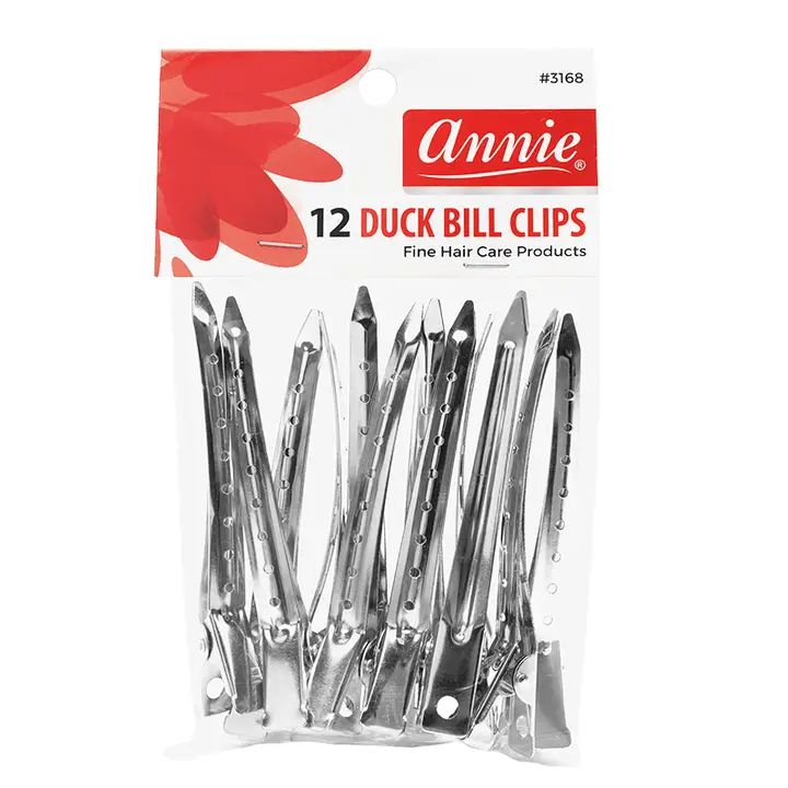 Annie Duck Bill Clips 12Ct
