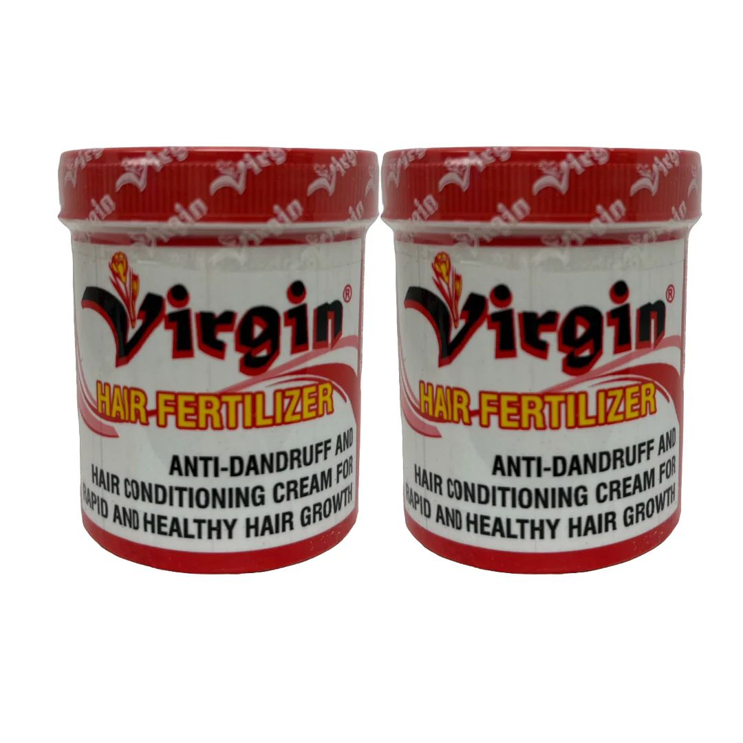 Virgin Hair Fertilizer 200g (Jar)- Anti Dandruff Hair Conditioning Cream