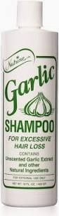 NUTRINE GARLIC SHAMPOO UNSCENTED 16oz