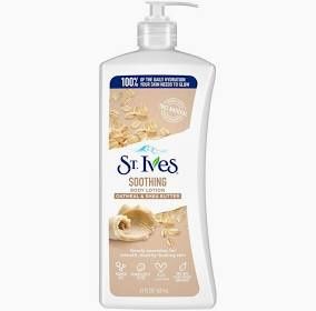 St Ives Body Lotion 21oz, Fragrance: OATMEAL &amp; SHEA BUTTER