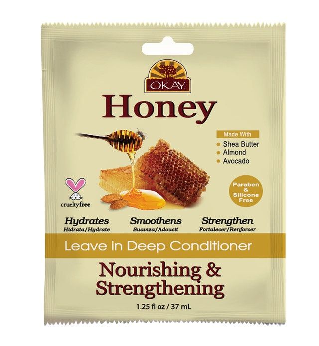 OKAY Leave In Conditioner Packet, Fragrance: HONEY