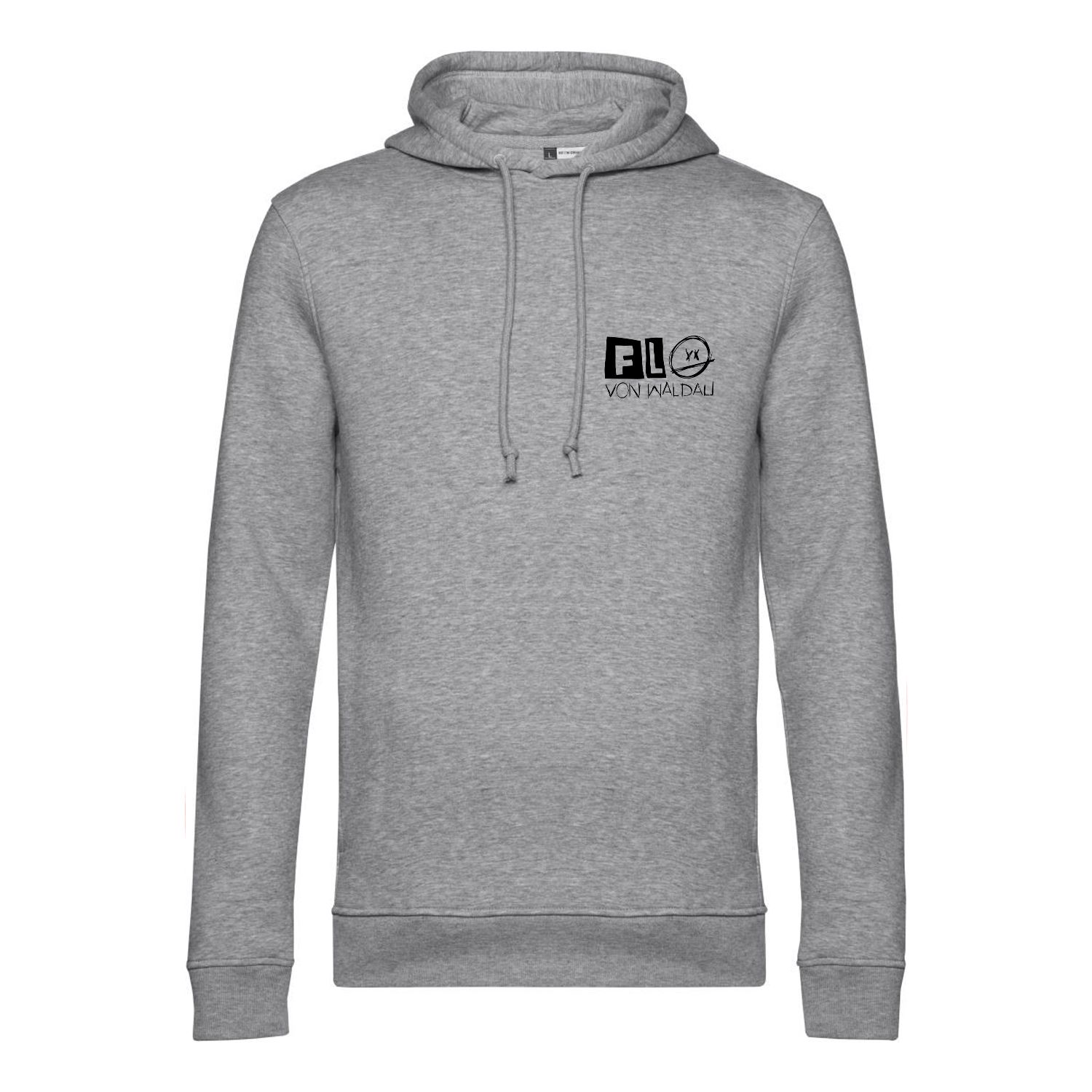 Flo von Waldau – Basic Logo, Hoody grau