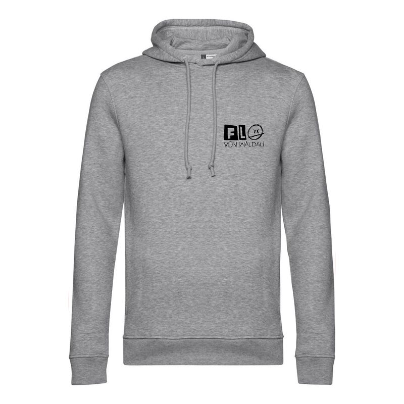 Flo von Waldau – Basic Logo, Hoody grau
