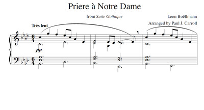 Priere à Notre Dame