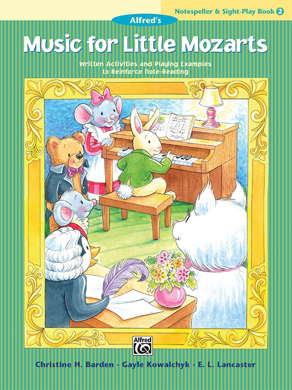 Music for Little Mozarts: Notespeller &amp; Sight-Play Book 2