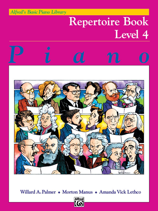 Alfred&#39;s Basic Piano Library: Repertoire Book 4