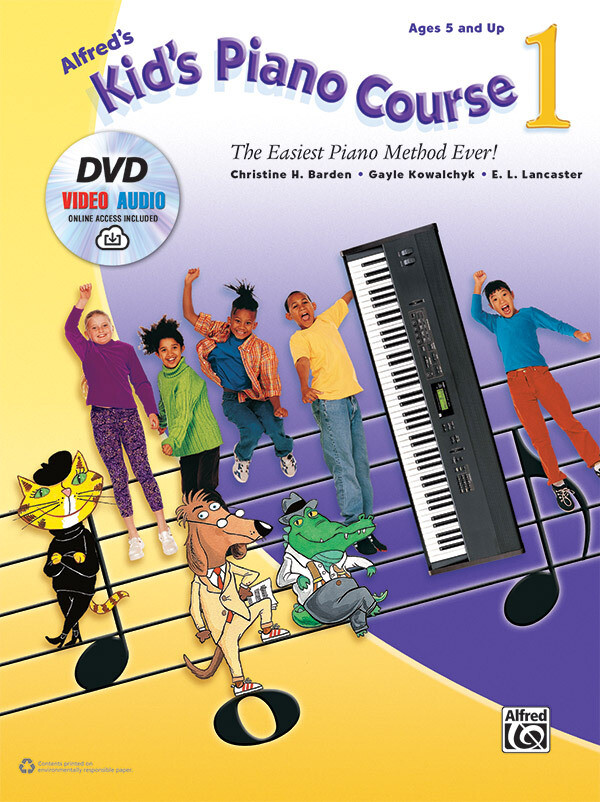 Alfred&#39;s Kid&#39;s Piano Course 1 (DVD)
