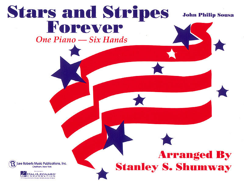 The Stars and Stripes Forever March: One piano - six hands