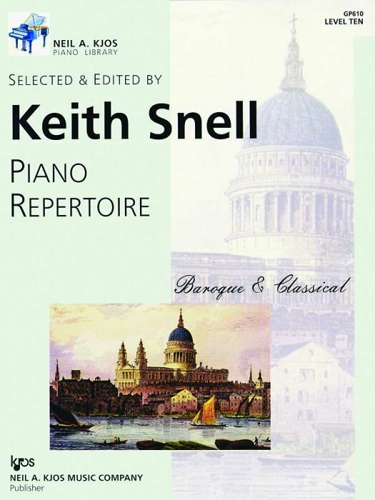 Piano Repertoire: Baroque/Classical Level 10