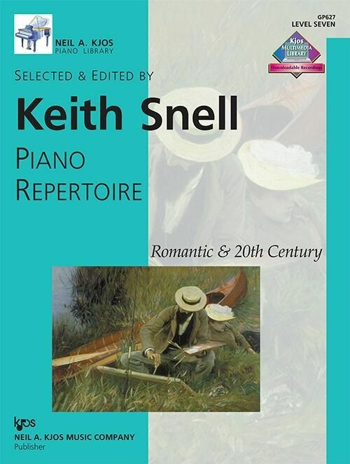 Piano Repertoire: Romantic &amp; 20th Century, Level 7